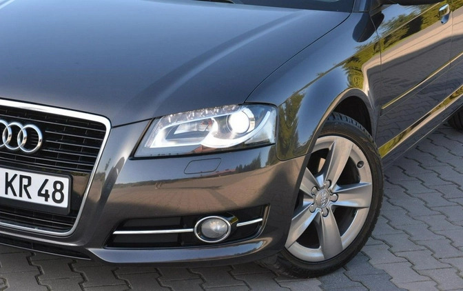 Audi A3 cena 36900 przebieg: 207581, rok produkcji 2011 z Dębno małe 436